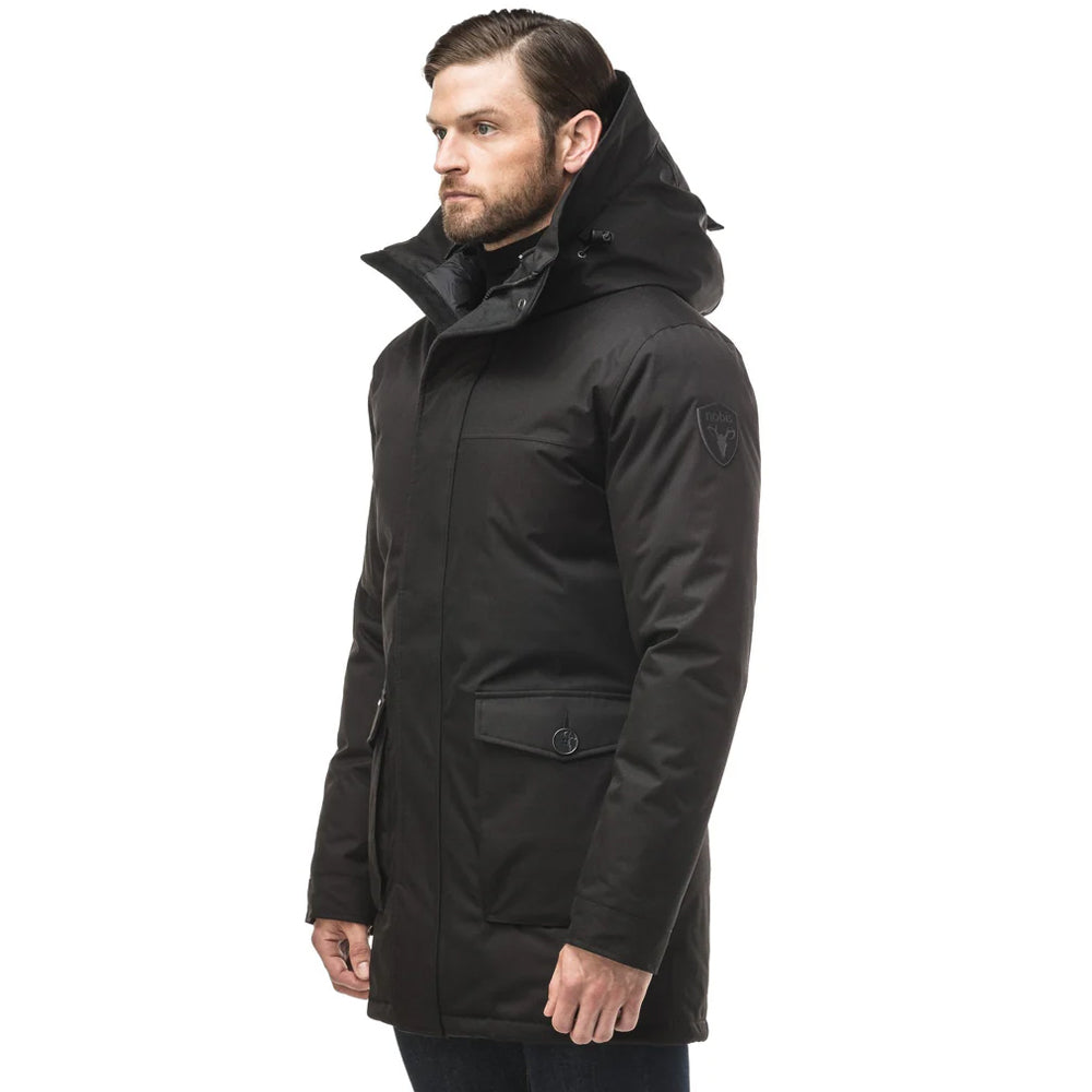 Special Offer YVES FURLESS MEN’S PARKA BLACK