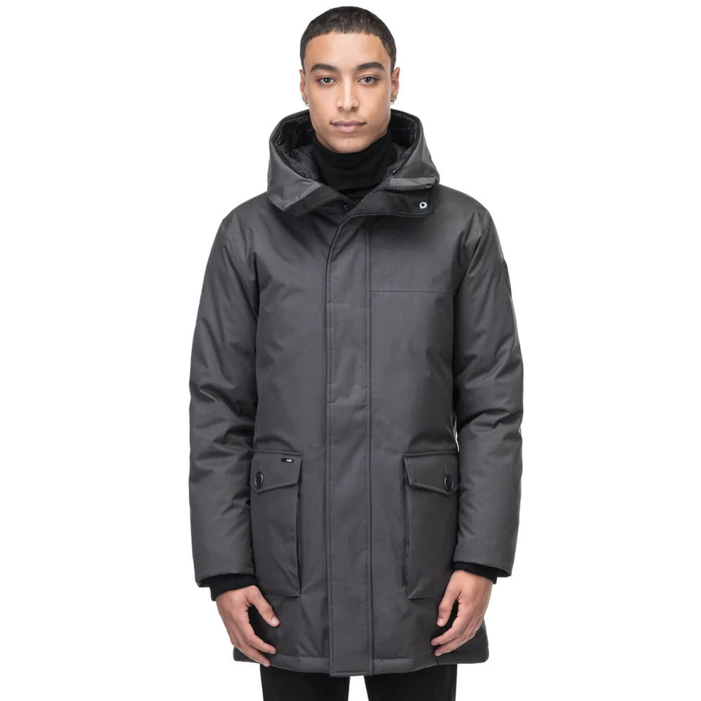 Special Offer YVES FURLESS MEN’S PARKA STEEL GREY